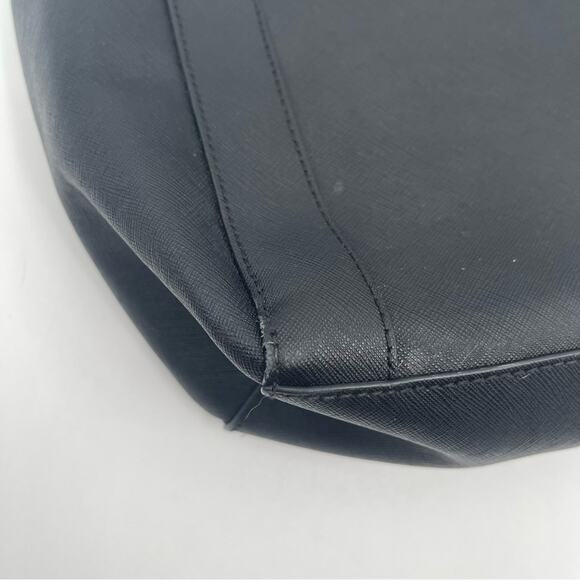 REBECCA MINKOFF Purse Monroe Tote Shoulder Bag Satchel Leather Gold Hardware - Picture 14 of 15